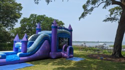 PXL 20230617 170225961 1687189367 Mega Purple Bounce House with Slide