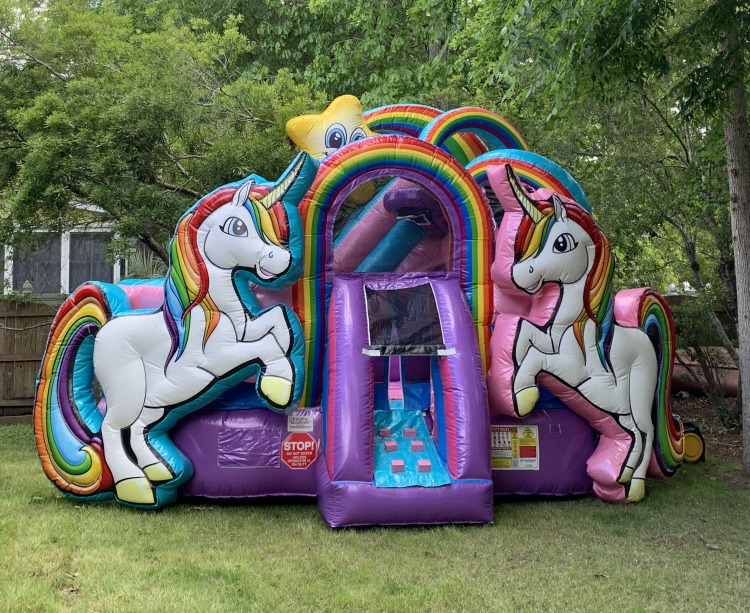 Unicorn Sparkle Playcenter with Slide
