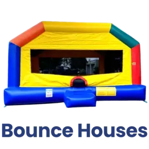 bounce houses