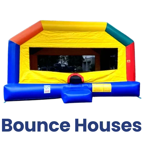 bounce houses