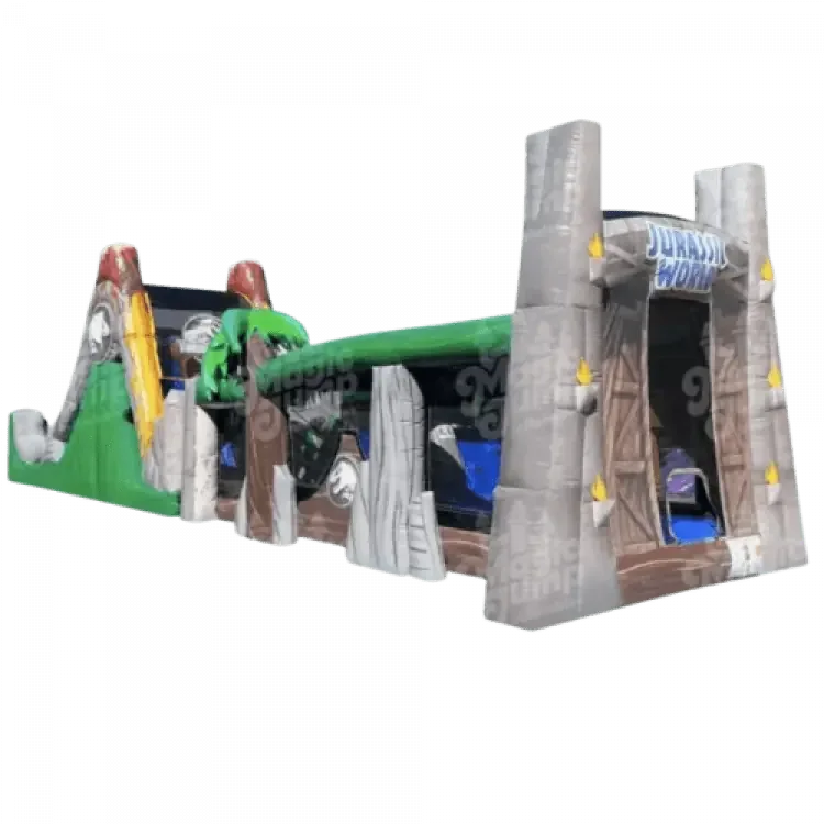 jurassic world obstacle courses