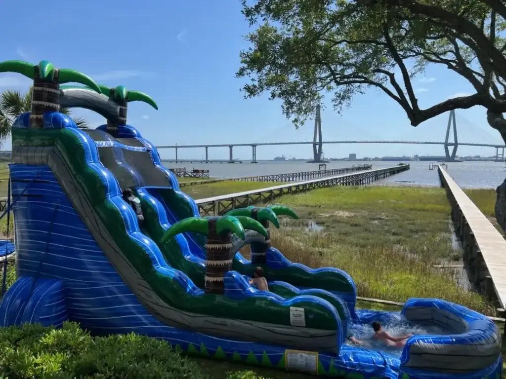 Fun and colorful water slide rentals in North Charleston